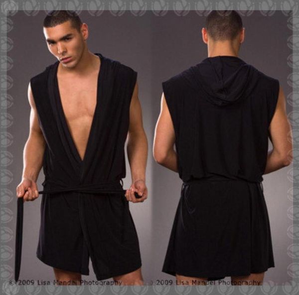

2016 new arrival silk men robes bathrobe manview robe sleepwear male kimono gay wear8519061, Black;brown