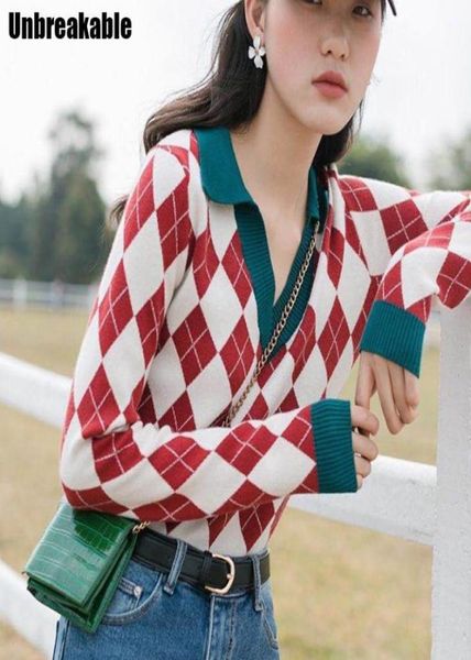 

2021 autumn korean style casual microfiber sweater women knitted pullover long sleeve v neck basic sweater 6397507, White;black