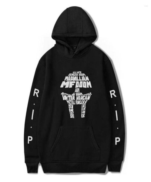 

men039s hoodies rip mf doom hoodie men fashion coat sweatshirt kid hip hop loose oversized hoody child tracksuit women sweats b2357678, Black