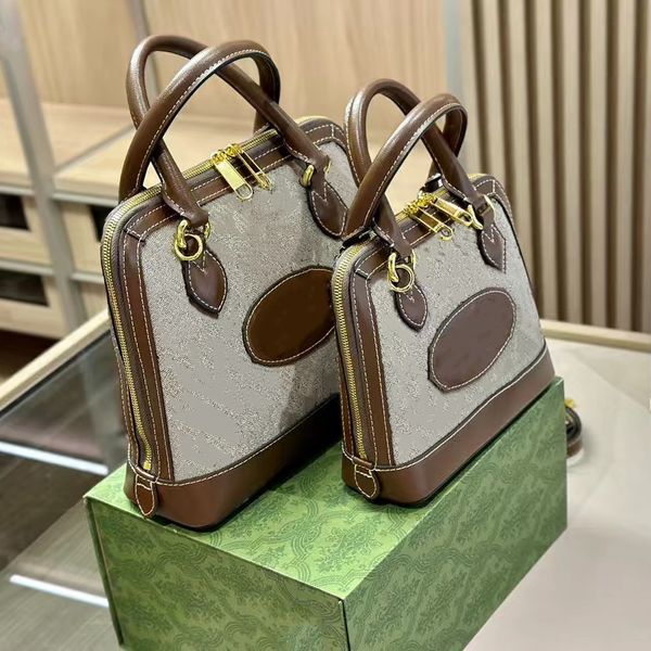 

women's retro shell style designer luxury handbag fashion shoulder bag crossbody 5a wallet women's makeup bag purses totes