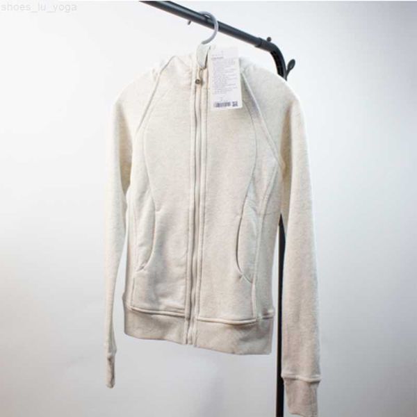 

ll yoga 2022 new lu-07 yoga wear perfect oversized fall winter women's pllsh sweater sports hooded round neck long sleeves