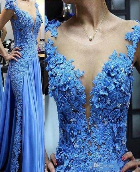 

skirt blue applique pearls plus size sequins dress evening wear cap sleeve sheer jewel neck prom gown lon zuhair murad evening dre7394923, Black;red