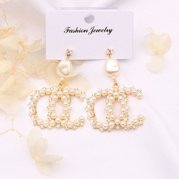 

8093 new cross border designer fashion sweet gold and silver earrings exaggerate cool style earrings 925 silver, Golden;silver