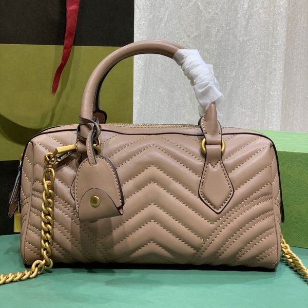 

7a designer quilting bag genuine leather handbags lock and key totes 27cm high imitation crossbody