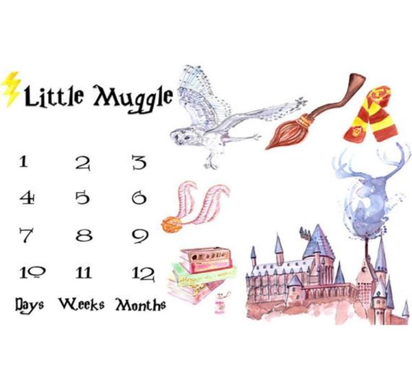 

baby monthly milestone blanket newborn po prop blanket for infants girl boy a2ub4849396