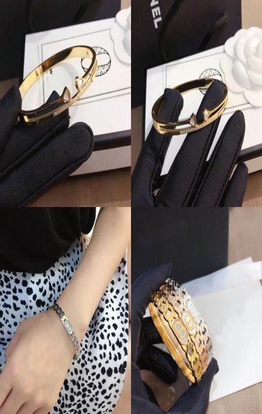 

classic high grade bracelet luxury jewelry bangle fashion style design popular international brands selected quality family gift r2997357, Black