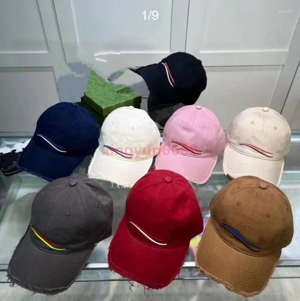 

ball caps street fashion designer baseball cap for man woman snapbacks sports hat 8 color beanie casquette adjustable fitted hats, Blue;gray