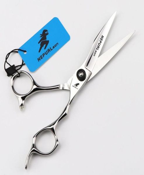 

nepuralson fmf02 elbow 60 inch hair cutting scissors 9cr stainless steel black 62hrc willow leaves shears8207920