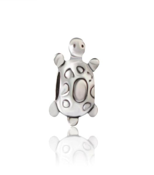 

cute turtle replacement alloy charm bead big hole fashion women jewelry european style for p bracelet necklace panza002134675462, Bronze;silver