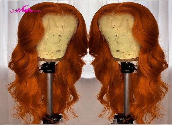 

hair transparent lace part wig 150 density human hair lace wig remy brazilian body wave human hair wig4117566, Black;brown