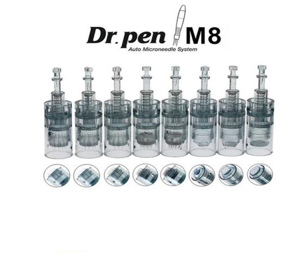 

10pcs replacement micro needle cartridge tip 11 16 24 36 42 nano pin for auto electric dermapen dr pen m8 mts skin rejuvenation mi1149436