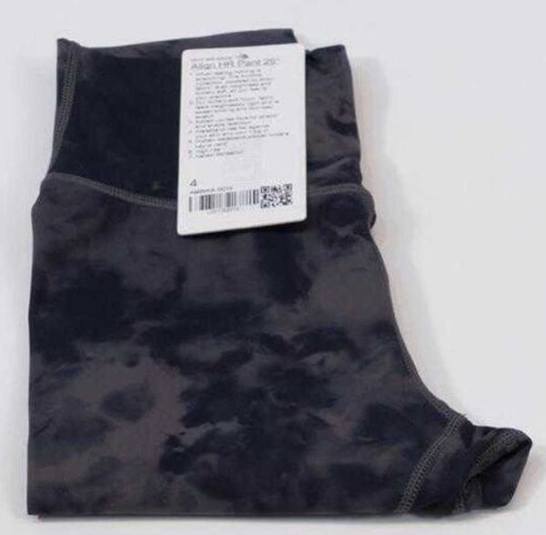 

women's leggings tie printed sports fitness gym lift high waist tights, Black