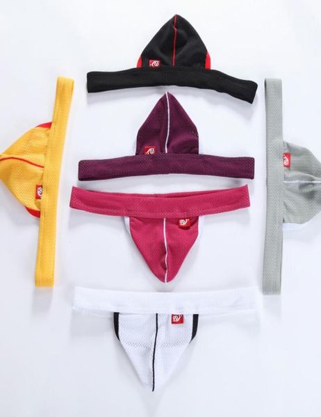 

soft cotton mens thong and g string underwear cool man bikini briefs fashion plus size sxl 9 colors 4003wd 4003wd88152243613169, Black;brown