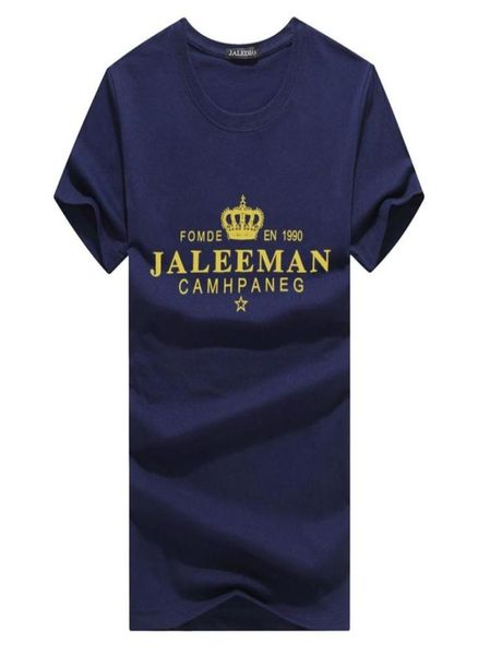 

plus size 4xl 5xl designer tshirt men letter print crown summer o neck fashion casual big cotton tees70781313032081, White;black
