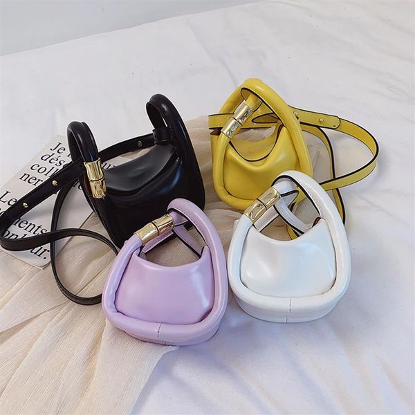 

2021 new leather mini handbags women crossbody bags unique small shoulder messenger bags fashion white clutch purse zd1714226q