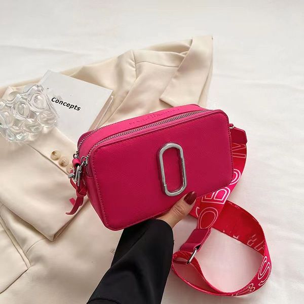 

designer bag snapsnew solid color casual camera leather women's oblique shoulder bag handheld italic flash with purse grey bag