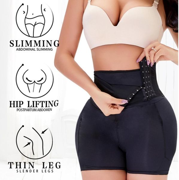 

tummy control butt lifter panty women high waisted everyday bodyshaper underwear plus size 6xl thigh slimmer shapewear5335141, Black;white