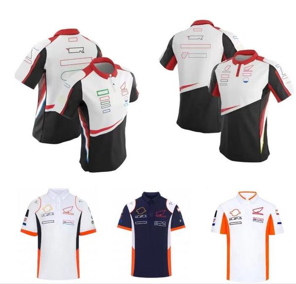 

f1 racing polo shirt summer new short sleeve t shirt same customized