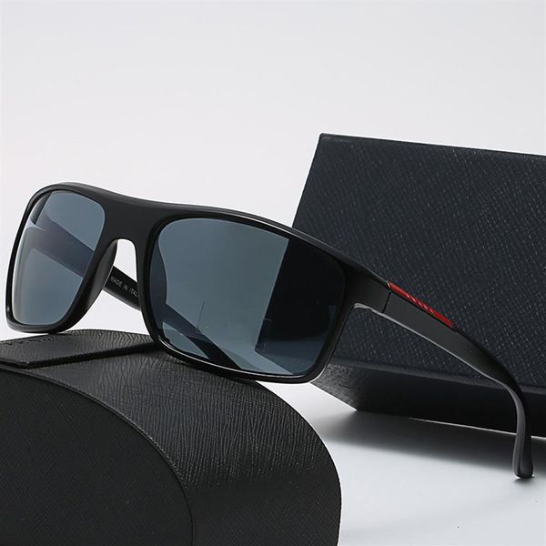 

070 brand design luxury sunglasses for mens 5colors fashion classic uv400 summer outdoor driving beach leisure270s, White;black