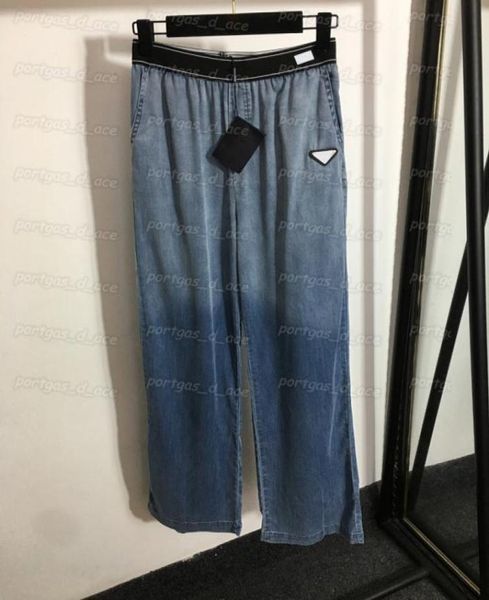 

letters webbing womens jeans fashion casual denim pants trendy street stryle jeans for women4611844, Blue