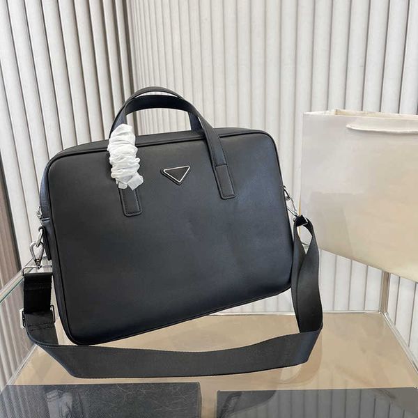 

mens bag designer briefcase lapbags for women computer bag luxury commercial business briefcases handbag men shoulder messenger bags 230822