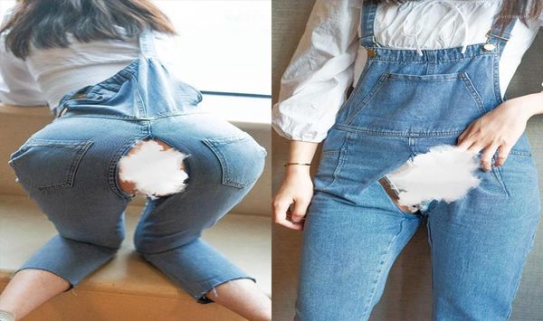 

women039s jeans invisible full zipper pants open crotch denim trousers bib ladies convenience file outdoor lovers9448796, Blue
