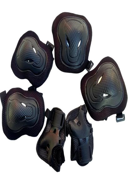 

guard knee pads and elbow pads support protection safety protective set for skate protective gear2891688, Black;gray