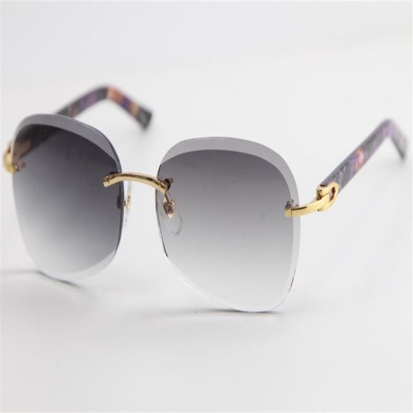 

lenses rimless plank sunglasses fashion male and femal men gold frame glasses fashion design sport eyeglasses224u, White;black