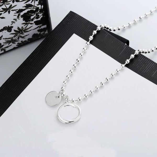 

ality letter plating necklace silver plated necklace for woman necklace gift fashion jewelry supply4243796