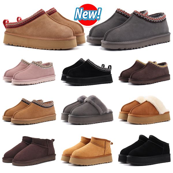 

australia tazz slipper tasmans slippers womens platform flats slides black chestnut pink ultra mini australian winter fur boots kids tasman