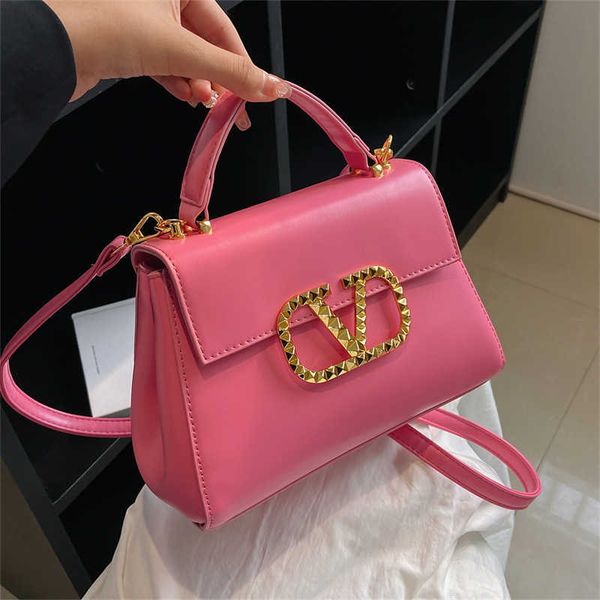 

v designer bags for ladies va2023 new handheld one shoulder letter small square bag fashion crossbody factory goods large capacity bag women