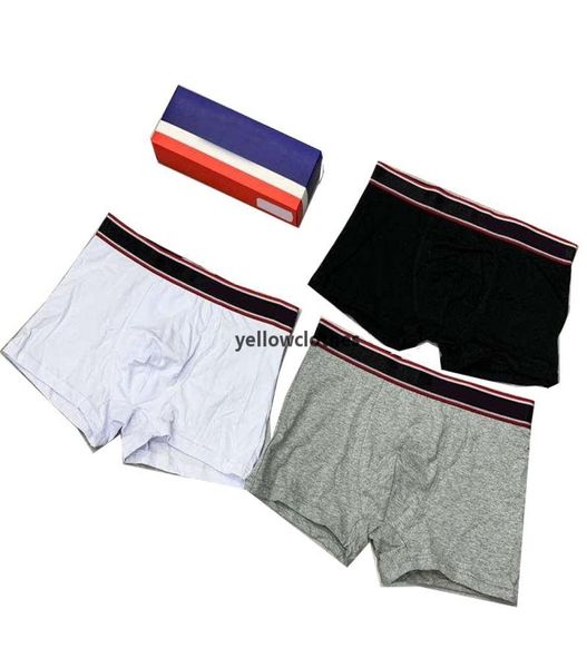 

print mens underwear boxers shorts cotton breathable male underpantsmen boxer underwears birthday gifts a5531310, Black;white