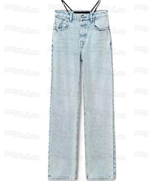 

womens denim pants letters diamond strap waist jeans fashion high rise casual women pants8943579, Black