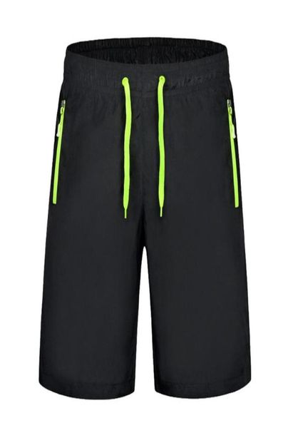 

new men039s spring and summer solid color beach pants zipper pocket elastic band swim trunks sports swimwear yl11877564