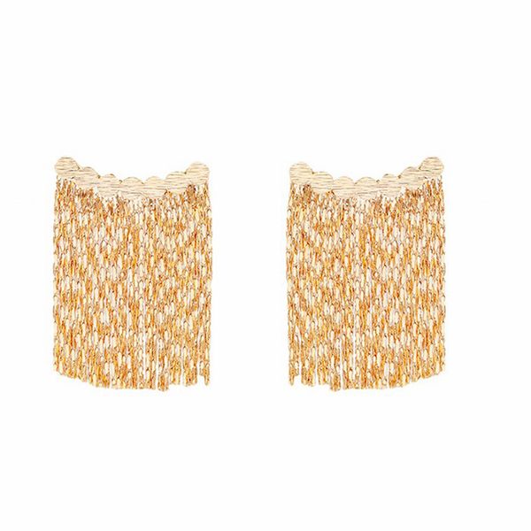 

super fairy light luxury currents earrings female niche design sense is simple and temperamental elegant high -level sensor earrings ear dec, Silver