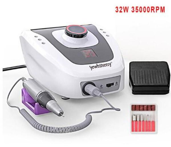 

32w 35000rpm electric nail drill manicure machine set for nail pedicure machine fingernail drill equipment manicure tools5403745