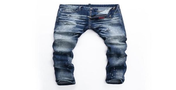 

2022 designermen039s jeans spring and fall fashion men039s pants loose fashion simple catchy new pair of straight trousers15817818, Blue
