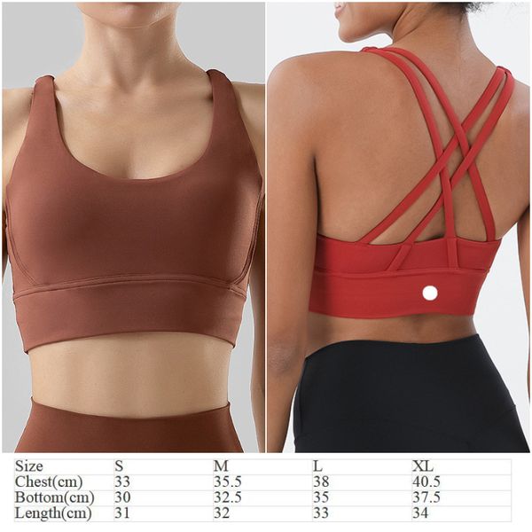 

ll-wx1249 women yoga outfits summer vest girls running sport gym bra ladies casual sleeveless sportswear exercise fitness wear fast dry