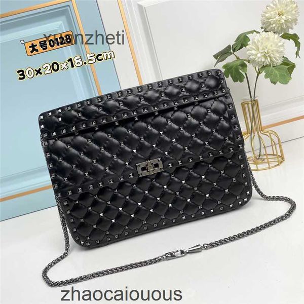 

handbags valantionc sheepskin crossbody new designer diamond luxury classic women lady's bag beach bags rivet small leather large capac