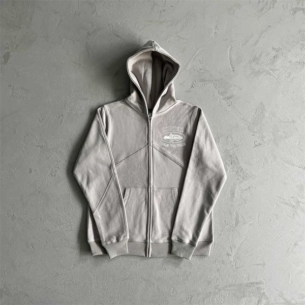 

superior v2 zipper set men's tracksuits embroidery brand rules the world women's sweater hoodie sweatpants drip, Black;brown