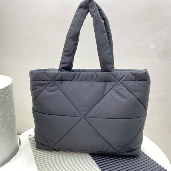 

winter women shopping bags luxury warm handbags purses fashion lady shoulder bag medium size casual totes purses triangle pattern 2395
