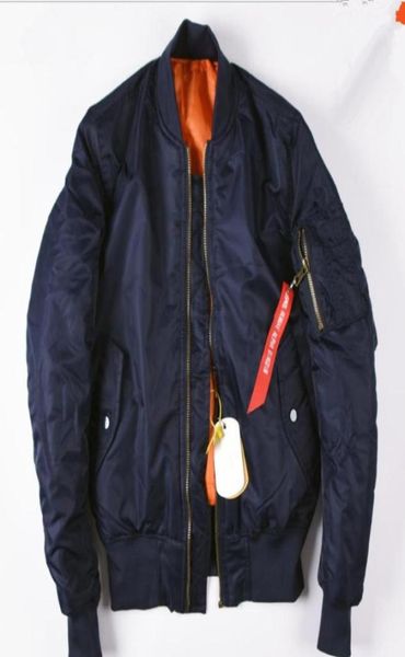 

ma1 bomber jacket alpha martin men039s winter padded cotton coat27296162975250, Black;brown