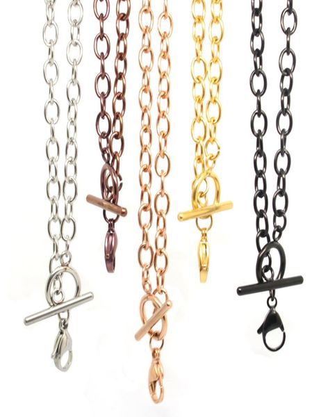 

panpan jewelry support for blending 18039039 toggle chain 316l stainless steel floating charm locket pendant nacklace9991682, Silver