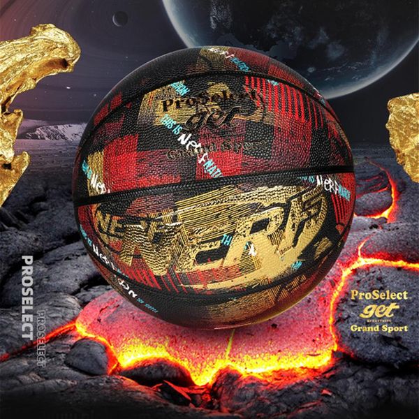 

spalding proselect basketball ball nerf joint no 7 pu competition training professional indoor outdoor wear resistant287s