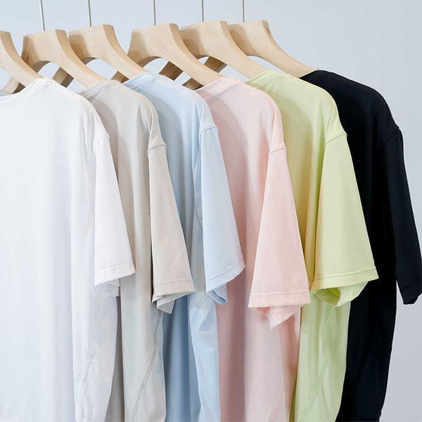 

summer casual shirts lulu short sleeve shirts loose women relaxed fit blouse breathable basic short sleeve for women summer tee