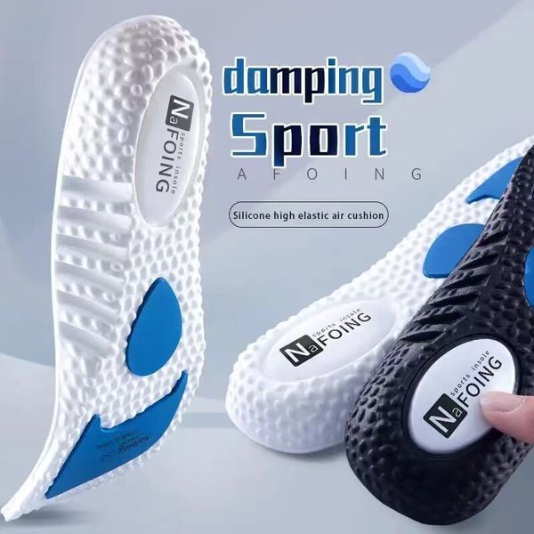 

shoe parts accessories eva insoles for shoes shock absorption deodorant breathable cushion running feet orthopedic 230821, White;pink