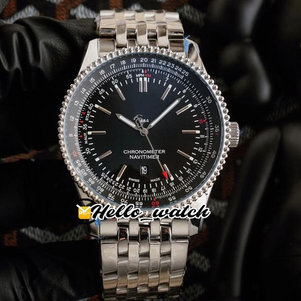 

new steel case a17325241 asian 2813 automatic mens watch black dial stainless steel bracelet hwbe gents watches hello watch high q289a, Slivery;brown