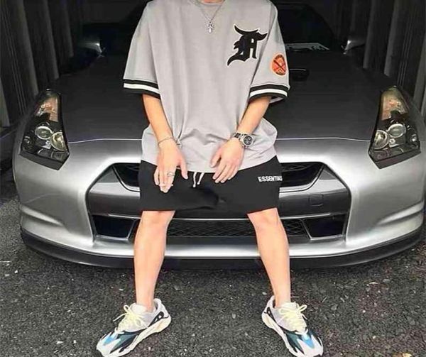 

season 5 fog mesh short sleeve fg hip hop loose tshirt01223251903774699, White;black