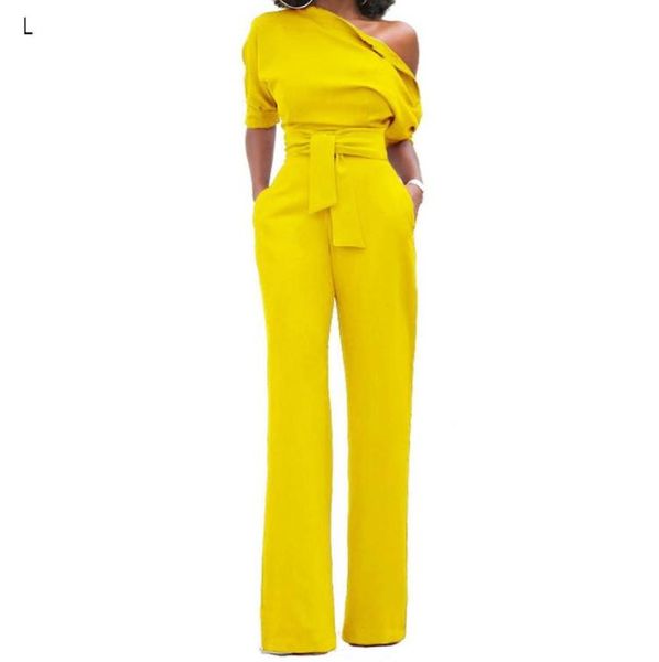 

women off shoulder jumpsuits elegant ladies black party jumpsuitslong sleeve solid jumpsuit rompers plus size s2xl2822625, Black;white