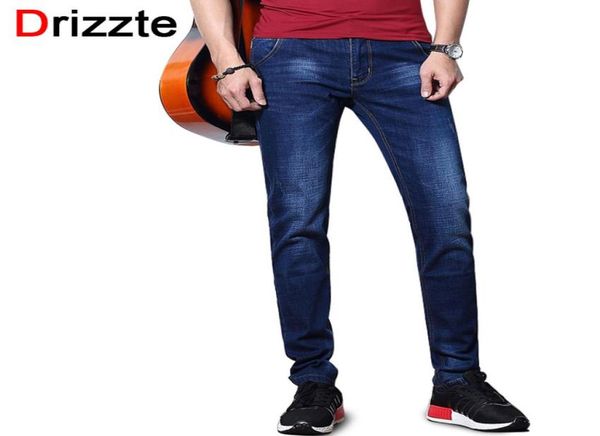 

whole drizzte fashion men039s jeans summer stretch blue thin denim men slim fit jeans size 30 32 34 35 36 38 pants jean9230136